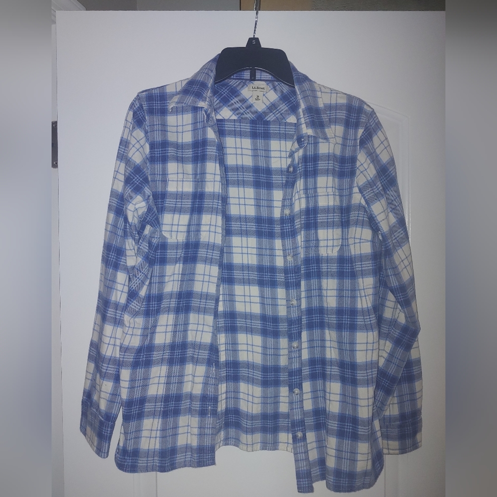 Womes LL Bean Flannel